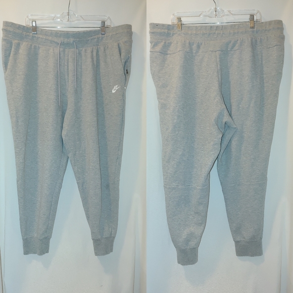 Nike Pants - Nike Tech Fleece Joggers Sweatpants Heather Gray Lounge Athleisure XXL Plus 2XL
